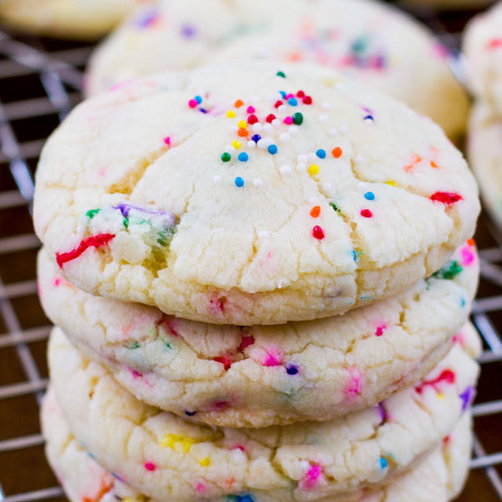 Confetti Cake Batter Cookies Recipe