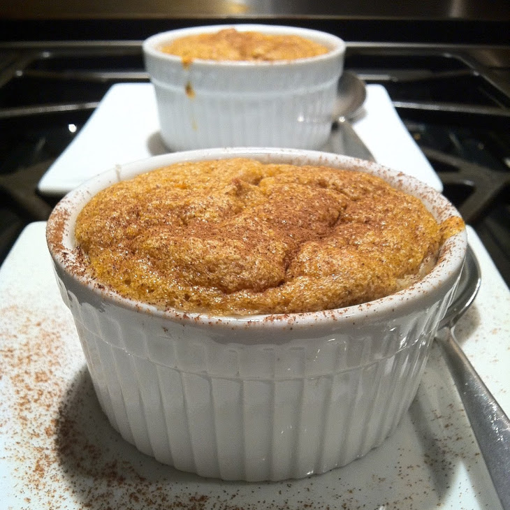 Spiced Pumpkin Souffle Recipe