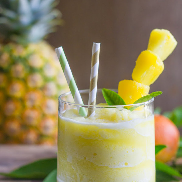 Skinny Pineapple Orange Slush Recipe
