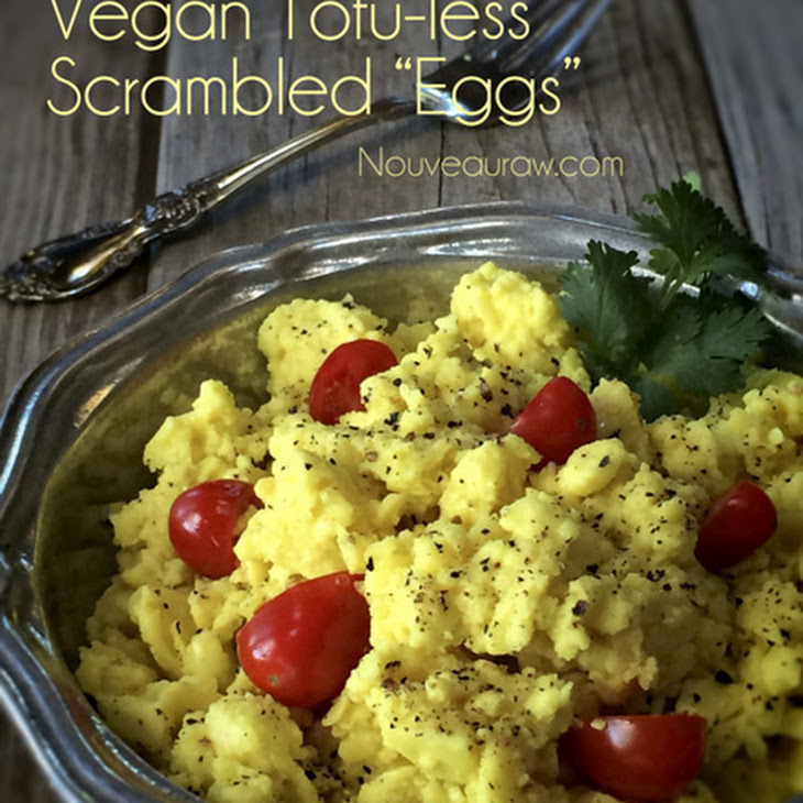 Vegan Tofu-less Scrambled "Eggs" Recipe
