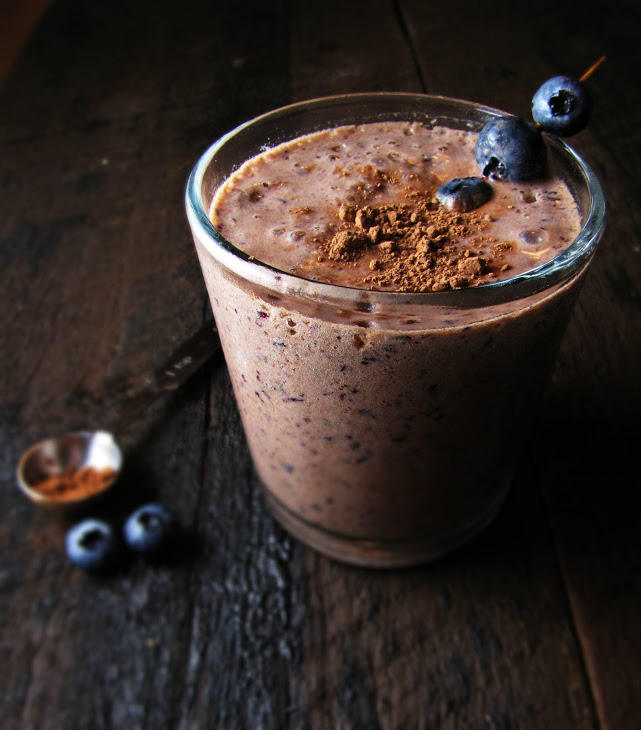 The Best Chocolate Smoothie - Energy Booster Recipe