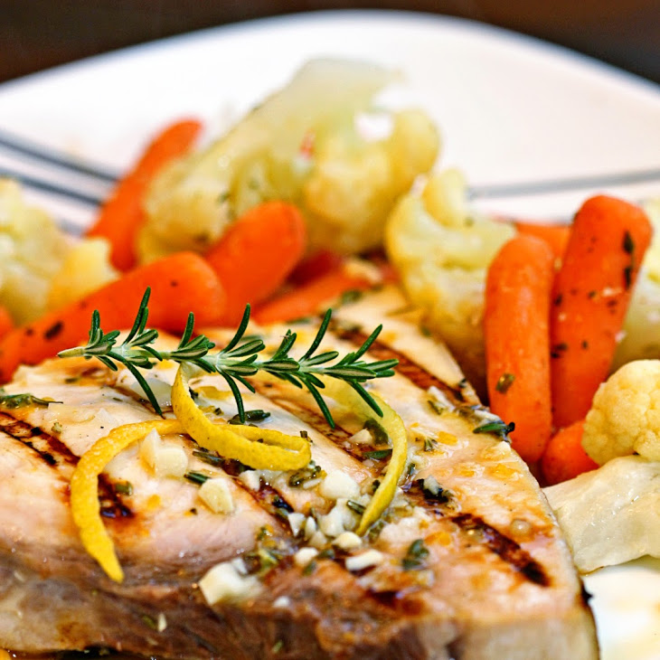 Lemon Rosemary Grilled Swordfish Recipe