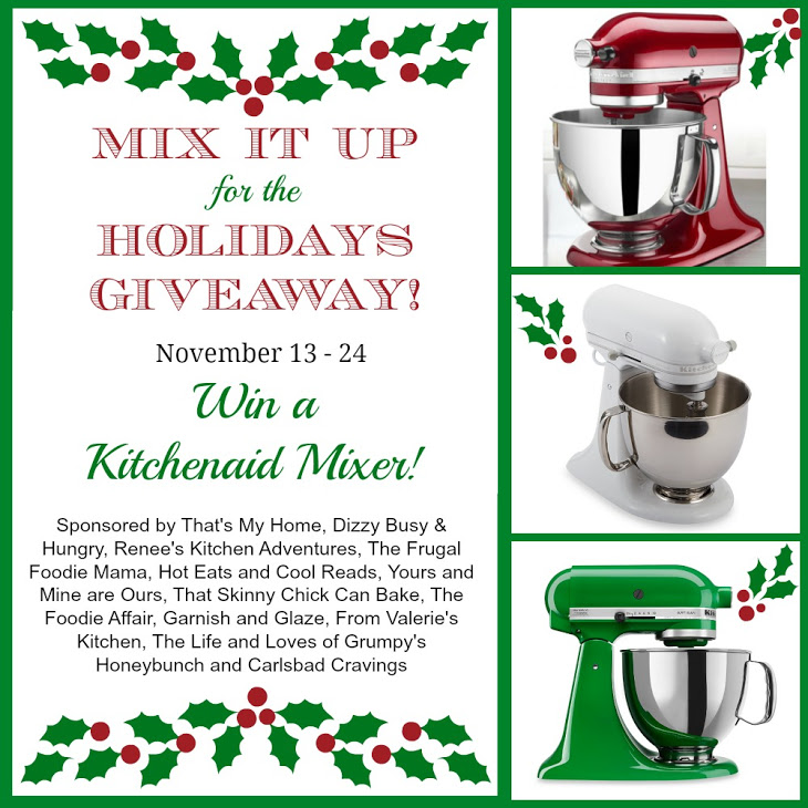 Raspberry Cranberry Sauce Recipe with a Kitchenaid Mixer Giveaway! Also
