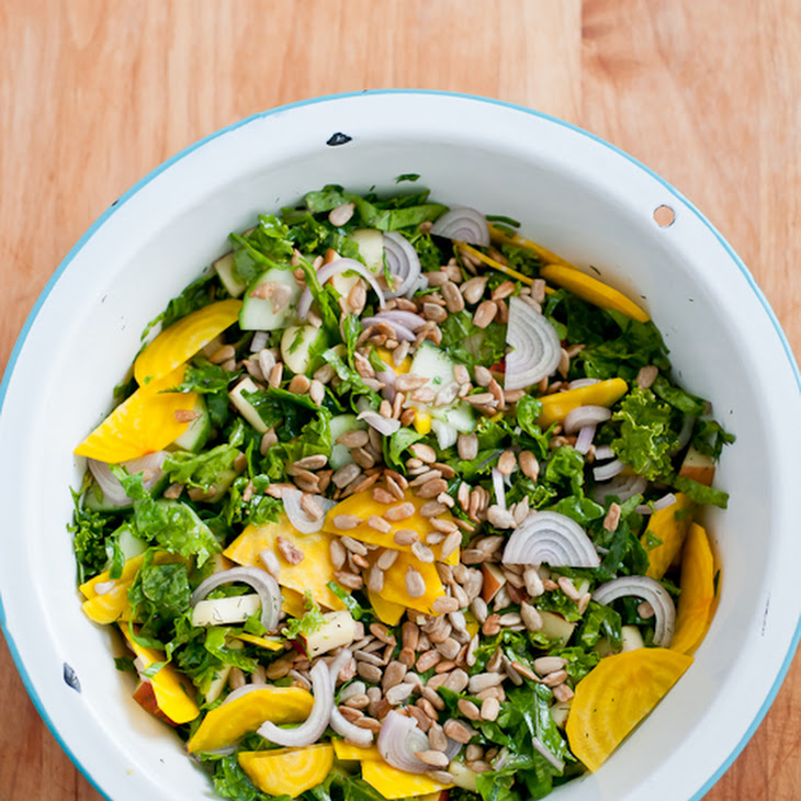 Loaded Raw Kale Salad Recipe