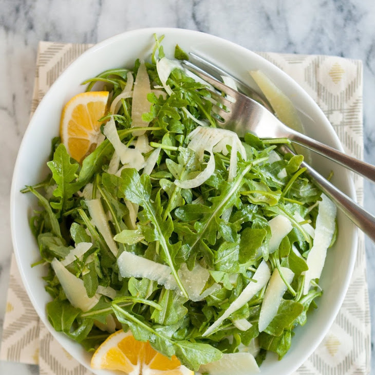 Arugula Salad with Fennel & Lemon Vinaigrette Recipe