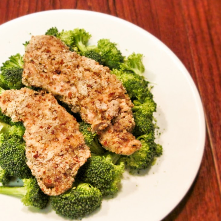 Low Carb Pecan Crusted Chicken Recipe