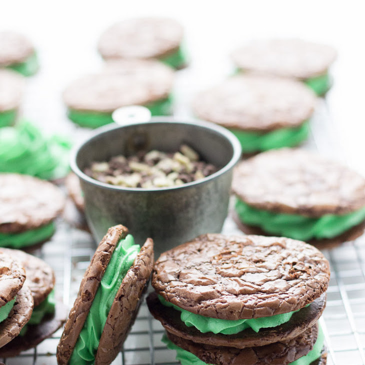 Chocolate Mint Sandwich Cookies Recipe