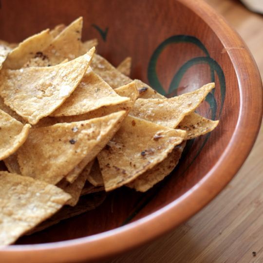 How To Make Healthier Tortilla Chips Recipe