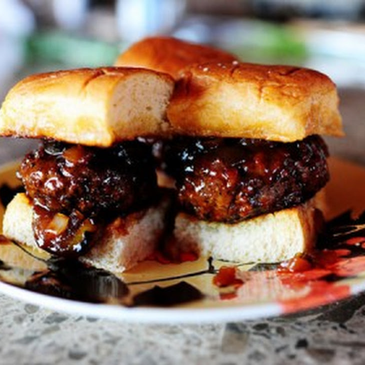 Spicy Whiskey BBQ Sliders Recipe