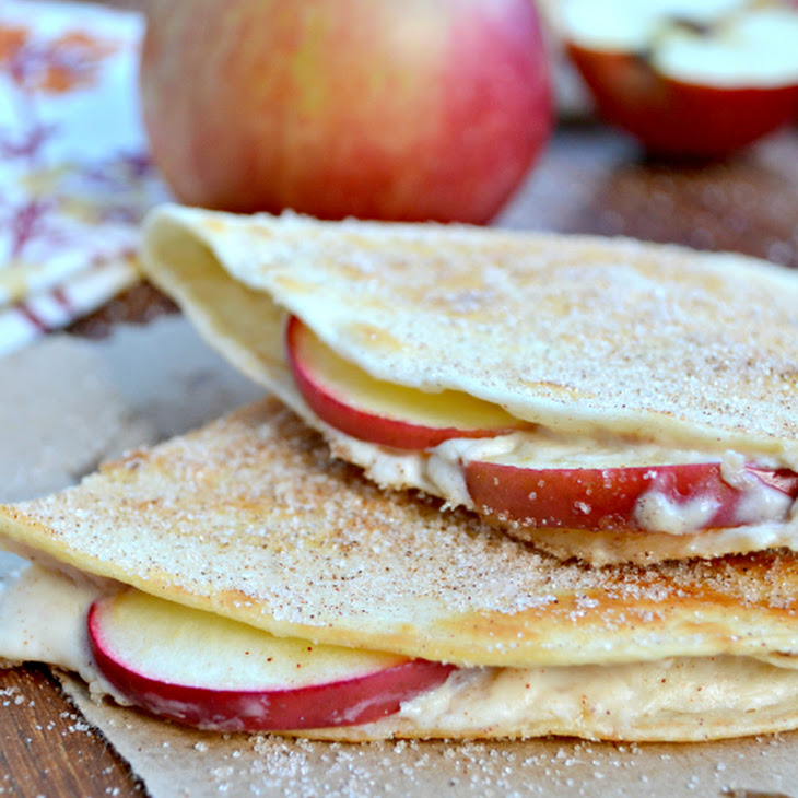 Apple Cheesecake Breakfast Quesadillas Recipe