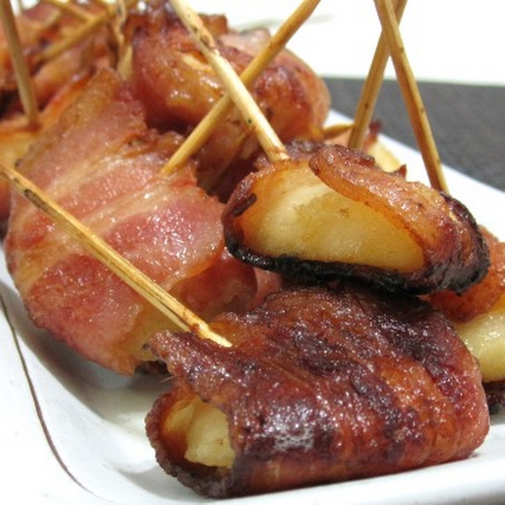 Bacon Wrapped Water Chestnut (Rumaki) (for Atkins Diet Phase 1) Recipe