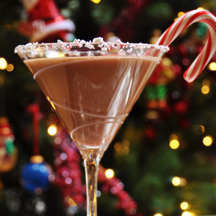 Vegan Virgin Chocolate Eggnog Martini Recipe