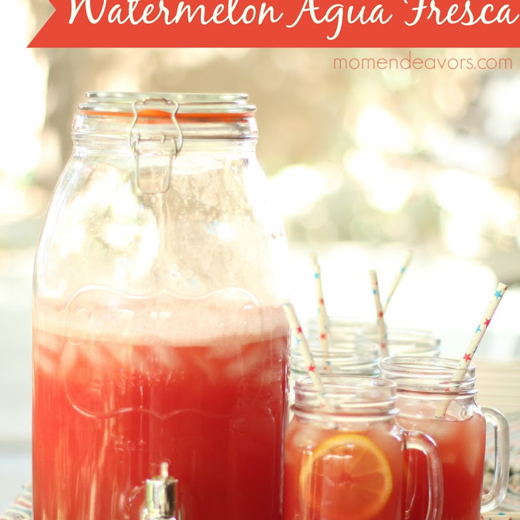 Watermelon Agua Fresca Recipe