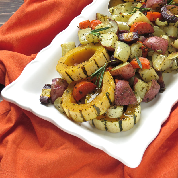 Savory Oven Roasted Root Vegetables Recipe