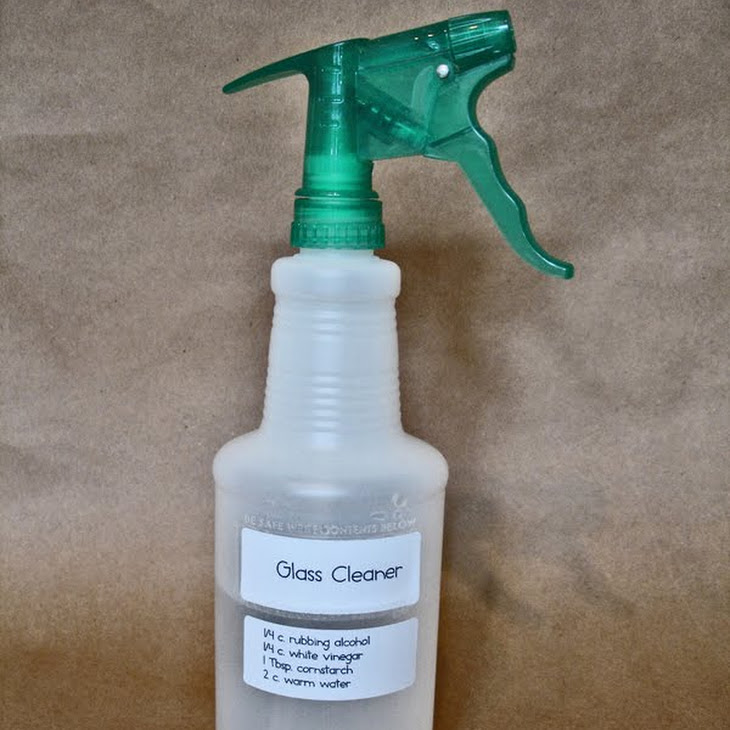 Homemade Glass Cleaner Recipe