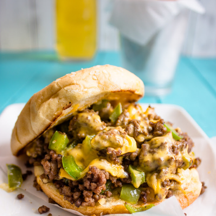 Quick and Easy Philly Style Sloppy Joes Recipe with 220 calories. 