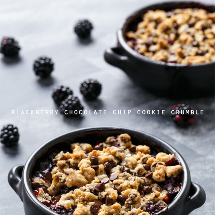 Blackberry Chocolate Chip Cookie Crumble Recipe