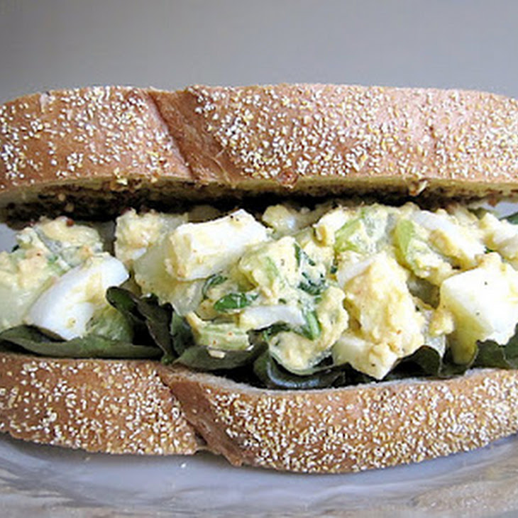 Basil Cucumber Egg Salad Recipe