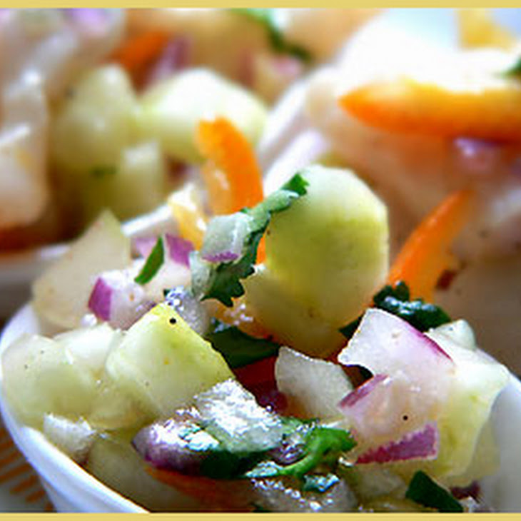 Scallops Ceviche and Kumquats Recipe