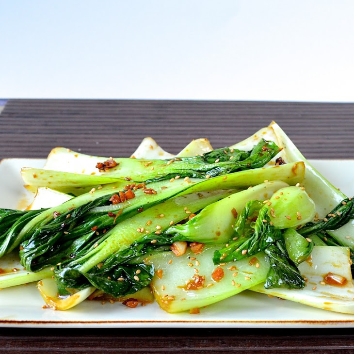 Garlic Ginger Bok Choy Recipe
