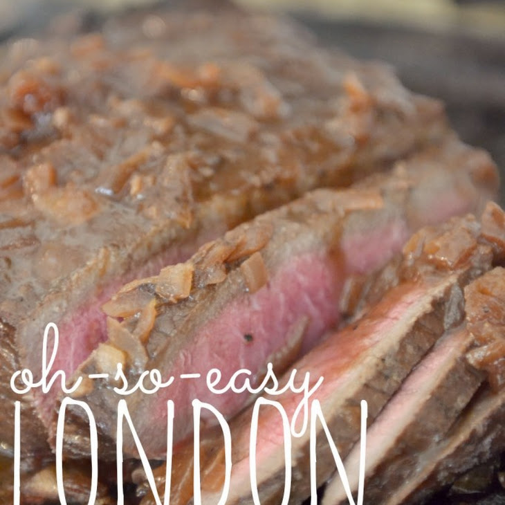 Easy Tender London Broil Recipe