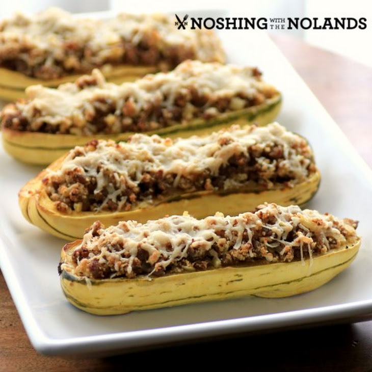 Sausage Stuffed Delicata Squash KitchenAid Recipe