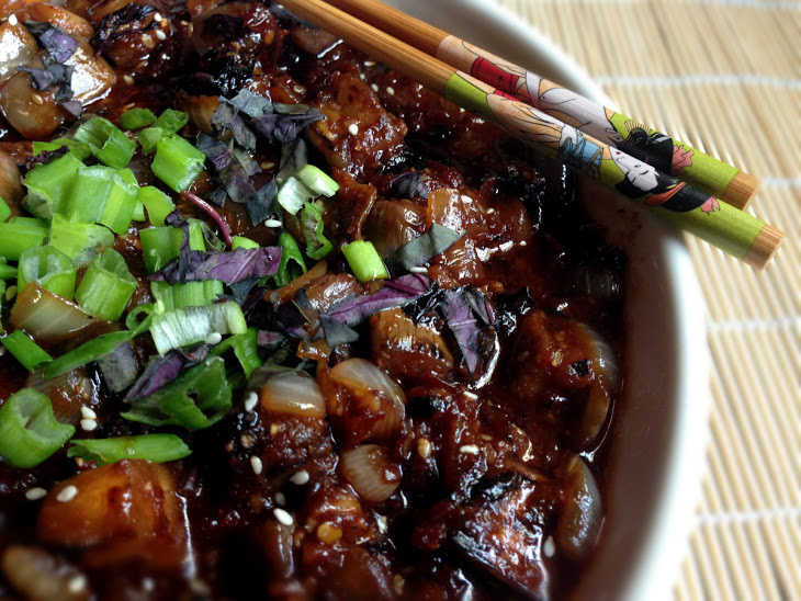 Spicy Vegan Chinese Eggplant Recipe