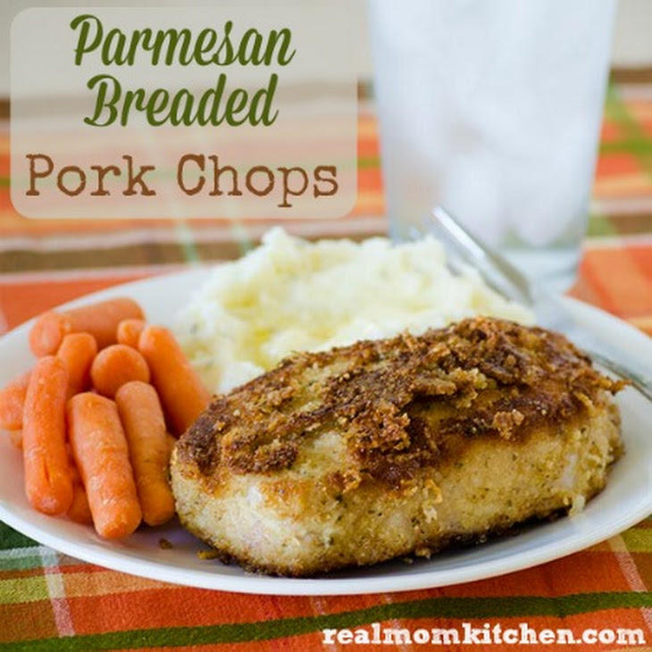 Parmesan Breaded Pork Chops Recipe