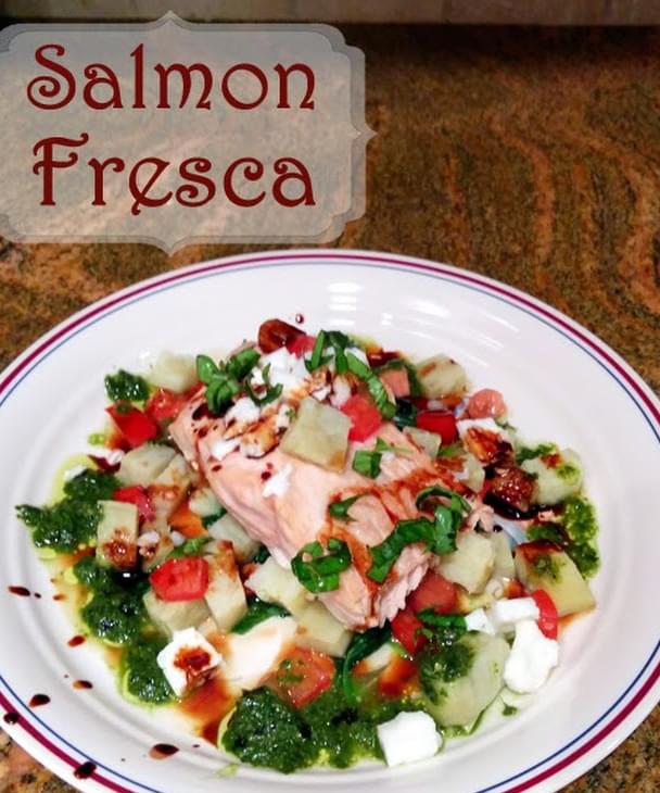 Grilled Salmon Fresca Recipe,Asparagus Season