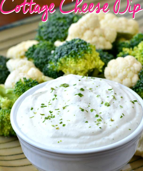 Skinny Quick And Easy Cottage Cheese Dip Recipe