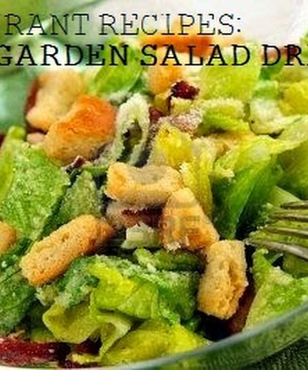 Olive Garden Salad Dressing Recipe