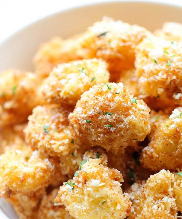 Parmesan Cauliflower Bites Recipe