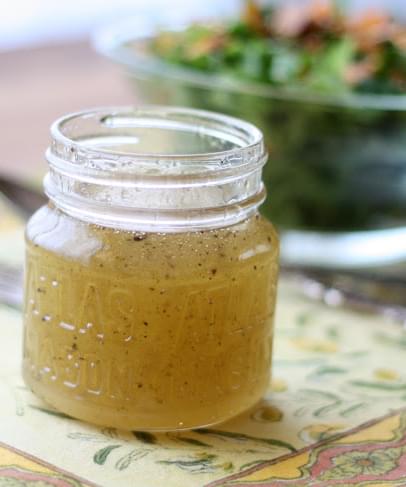 White Balsamic Vinaigrette - Barefeet in the Kitchen