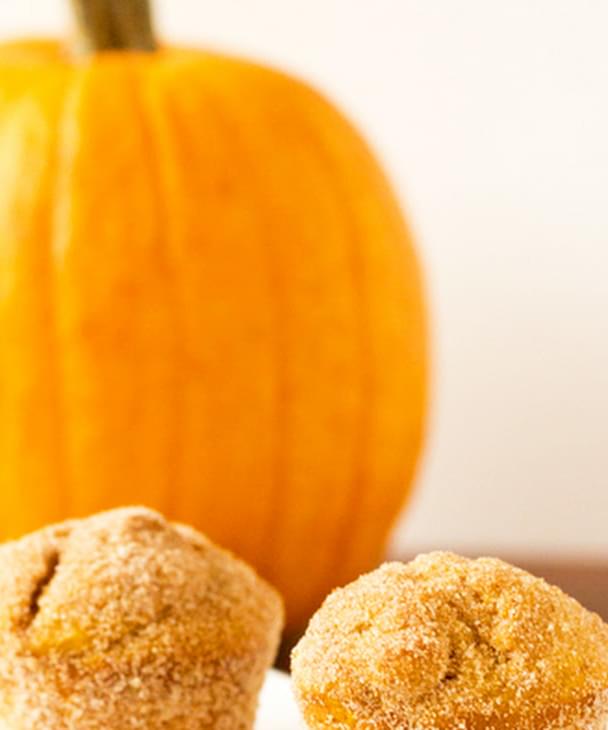 Pumpkin Doughnut Muffins Recipe