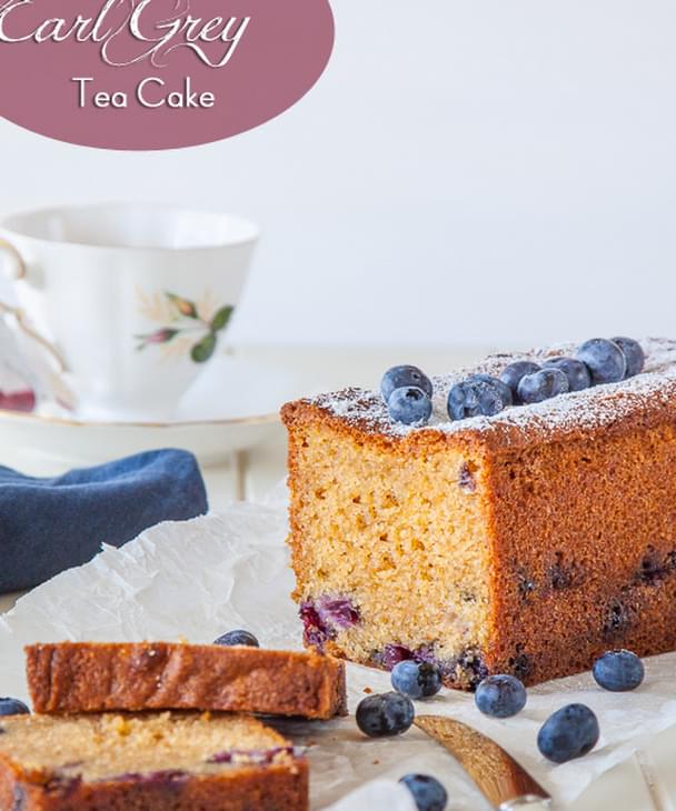 Blueberry And Earl Grey Tea Cake Recipe