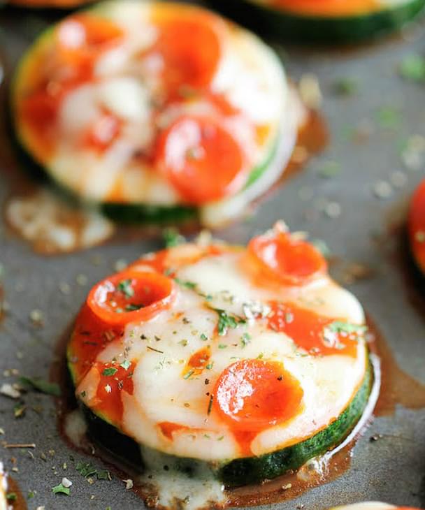 Zucchini Pizza Bites Recipe