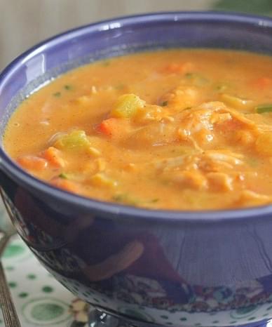 Hearty Chicken Pumpkin Soup Recipe