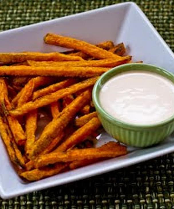 Recipe For Spicy Dipping Sauce With Sriracha For Sweet Potato Fries Or Roasted Vegetables