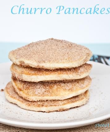 Churro Pancakes Recipe