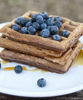 The Gracious Pantry Original Home Style Clean Eating Waffles Recipe