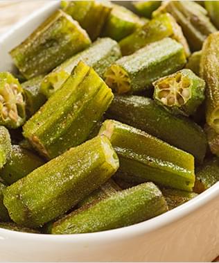 Oven Roasted Okra Recipe