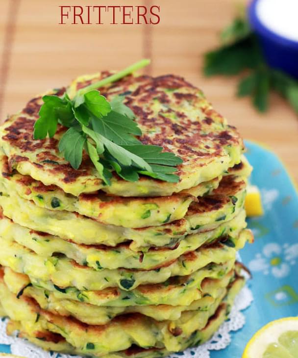 Zucchini Ricotta Fritters Recipe