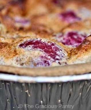 Clean Eating Raspberry Pie Recipe