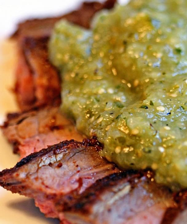 Grilled Flank Steak with Chile Rub – Leite's Culinaria