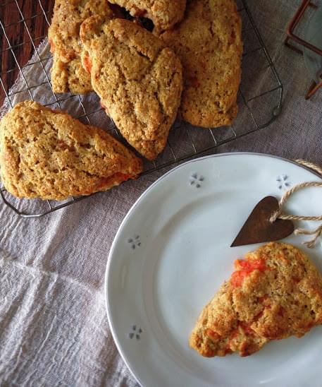 Grapefruit Barley Scones Recipe