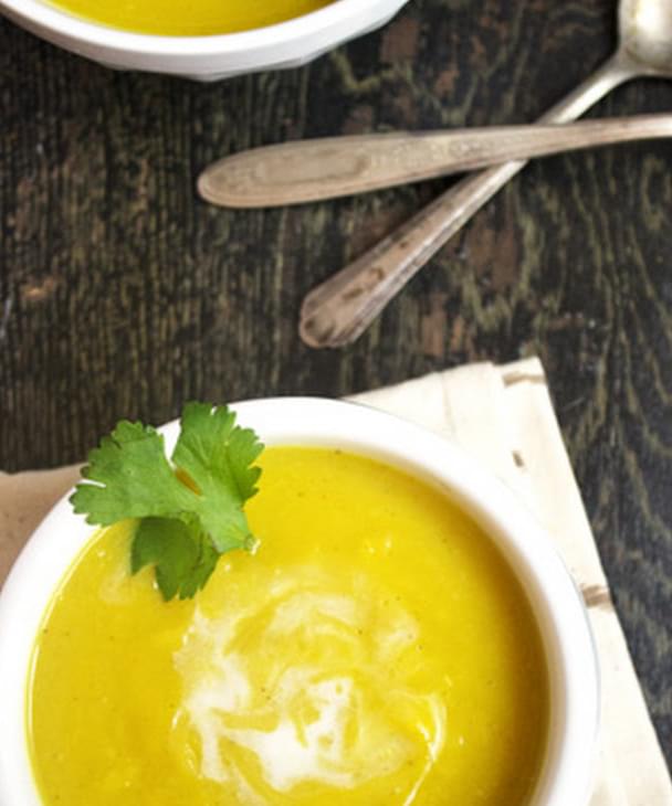 low fat squash soup