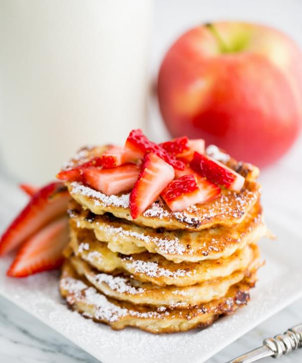 Apple And Cottage Cheese Pancakes Recipe