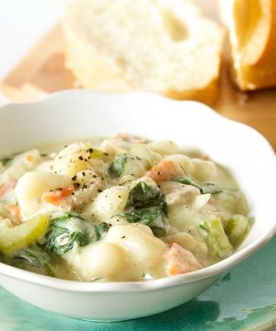 Olive Garden Chicken Gnocchi Soup Copycat Recipe