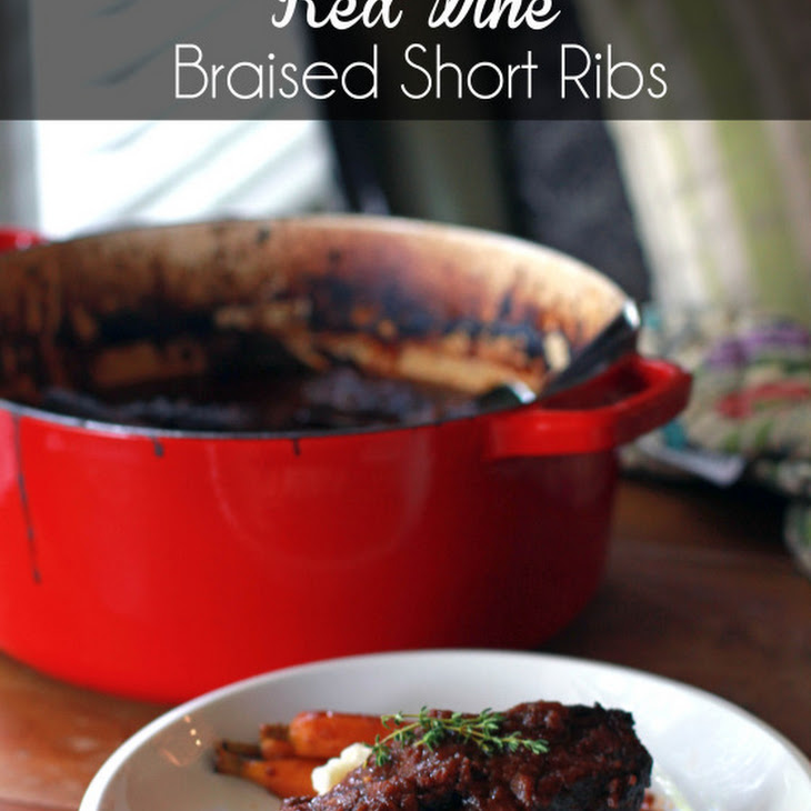 Red Wine Braised Short Ribs Recipe