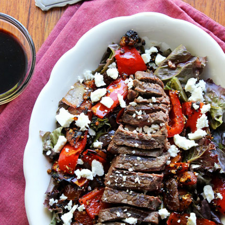 Grilled Balsamic Steak Salad Recipe 1609